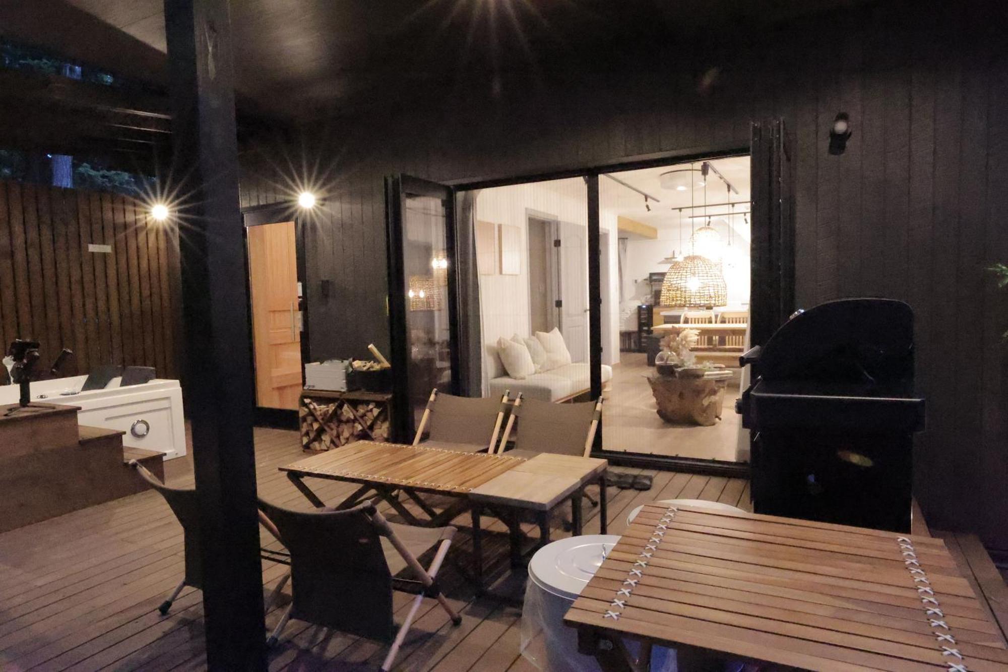 Sauna Forest Cabin 軽井沢 御代田　Mori-Asobi Oiwake Eksteriør bilde