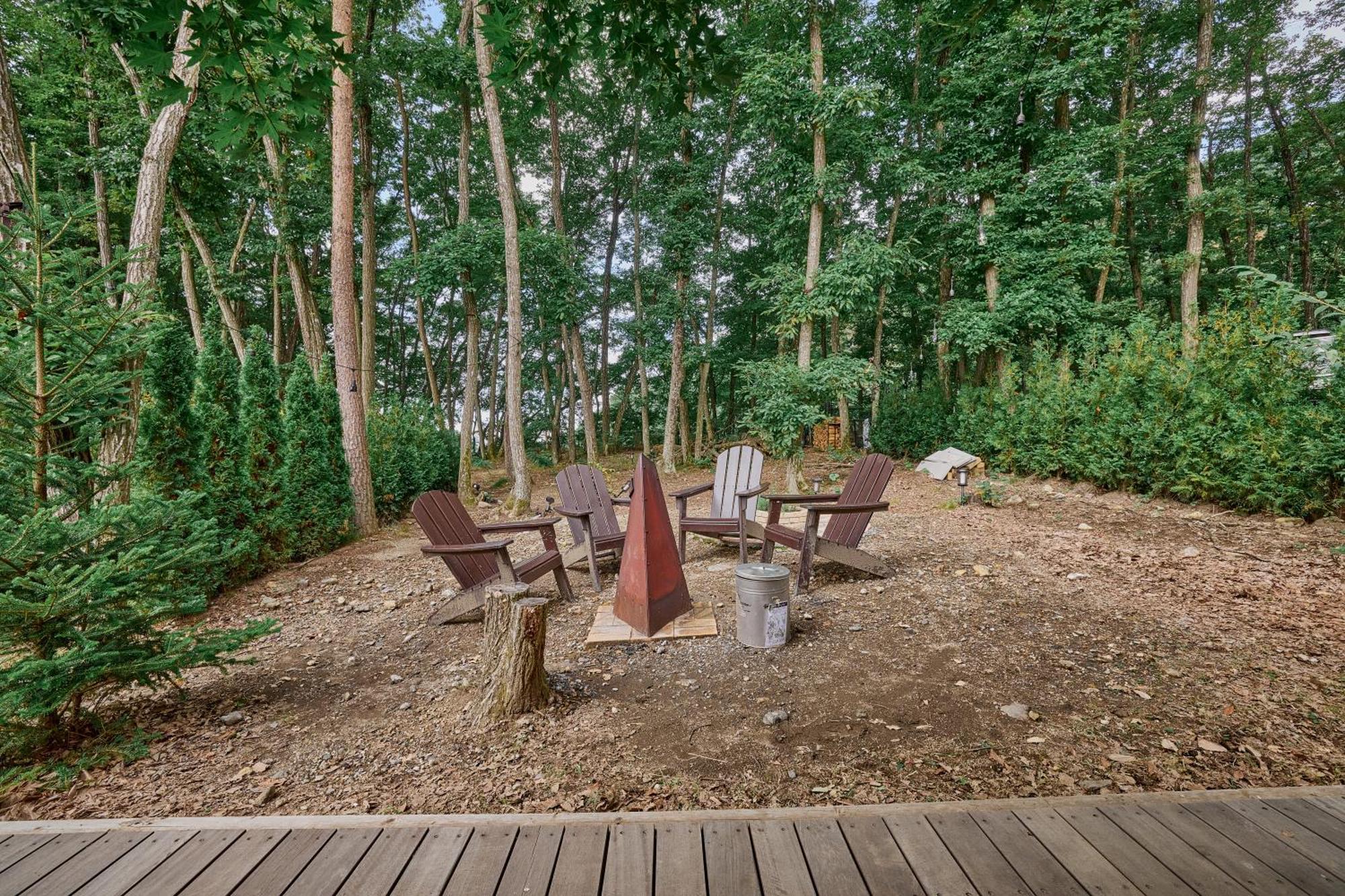Sauna Forest Cabin 軽井沢 御代田　Mori-Asobi Oiwake Eksteriør bilde